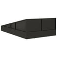 thumbnail image 5 of vidaXL Patio Bed Outdoor Rattan Daybed Sunbed Wicker Furniture Poly Rattan, 5 of 7
