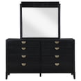 thumbnail image 3 of Brookmead 8-drawer Dresser with Mirror Black, 3 of 12