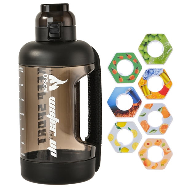 Botella Con Fragancia Frutas Capacidad 2000ml A Prueba Fugas para Y Fitness