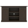thumbnail image 4 of Signature Design by Ashley Camiburg Farmhouse TV Stand Fits TVs up to 50 with Sliding Barn Doors and Storage Shelves, 4 of 9