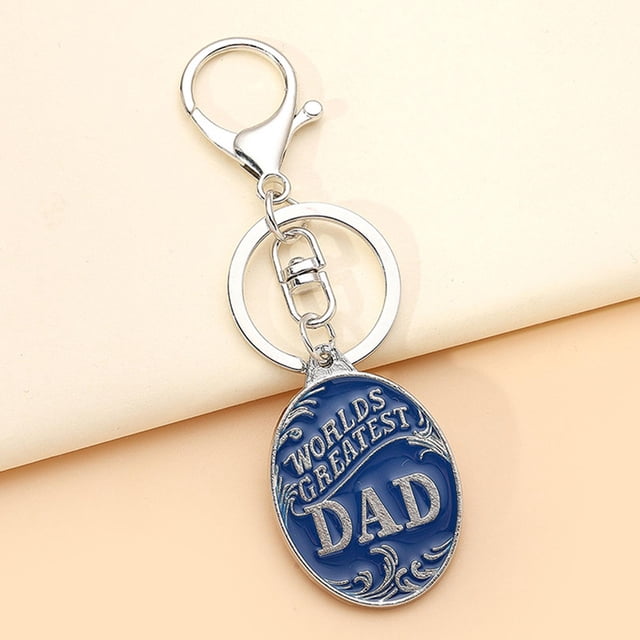 Llavero para papá, regalo del Día , colgante de llavero de agradecimiento, funda de auriculares con bendición de Metal, decoración, regalo de