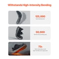 thumbnail image 6 of VEVOR Steel Toe Shoes for Men, US Size 11 Wide, Men’s Cushion Sport Safety Toe Athletic Work Shoe, Indestructible Safety Sneakers Lightweight,Breathable Industry Construction Work Shoes, Black, 6 of 9
