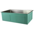 thumbnail image 2 of Transolid Diamond 32'' x 19'' Undermount Kitchen Sink, 2 of 15