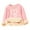 1#Pink, variant on Kiijoy Girls Sherpa Sweatshirt Hearts Print Cozy Thermal Crew Neck Pullover Top