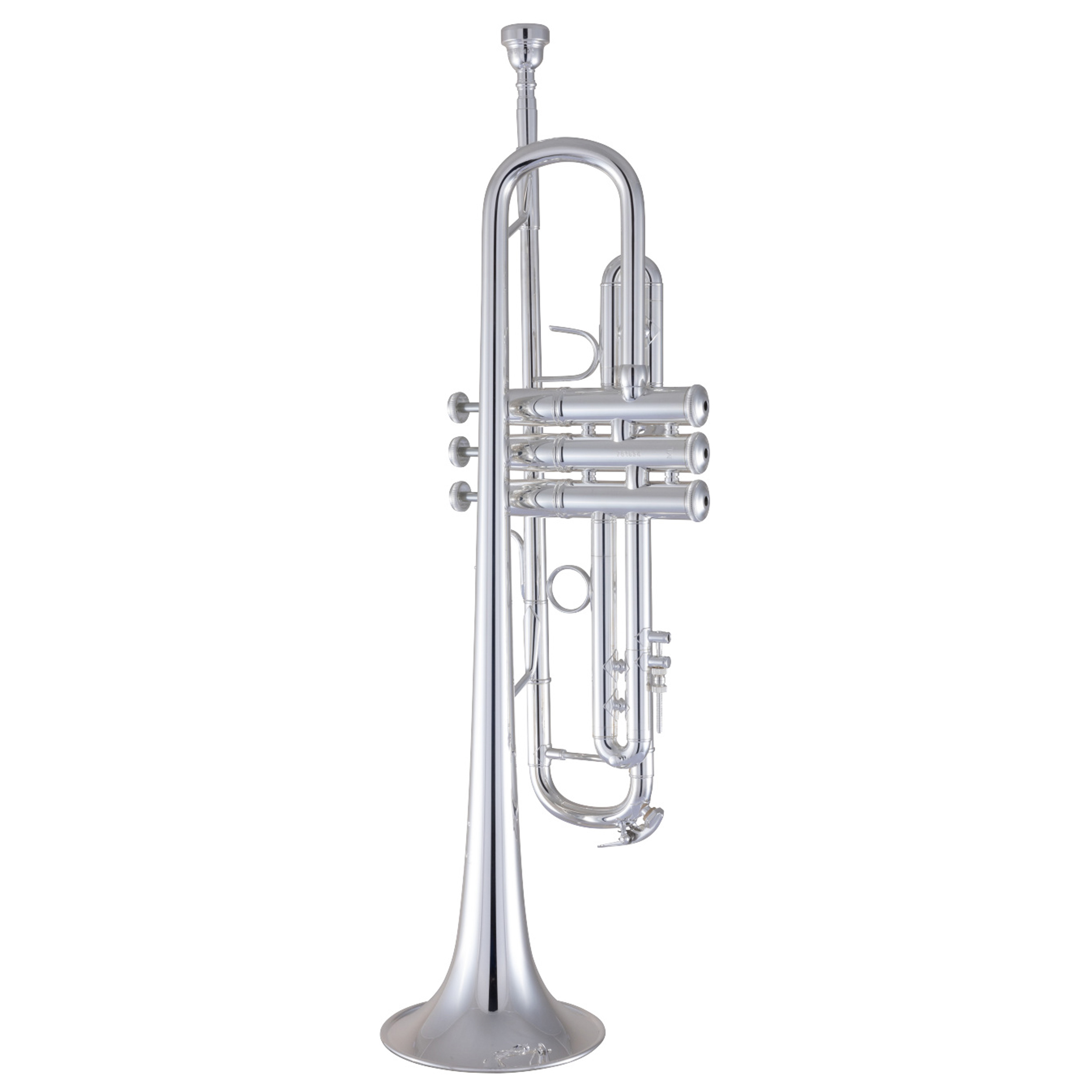 Bach 180 Stradivarius 43 Bell Series Professional Bb Trumpet with Reverse Leadpipe Silver plated Yellow Brass Bell