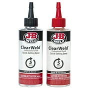 J-B Weld Clear Weld Professional Size 8 oz Hardware Clear