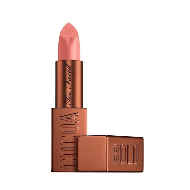 Lápiz labial Too Faced Cocoa Bold, crema de mantequilla mate con alto contenido de pigmento