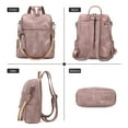 thumbnail image 6 of GOIACII Women Large Backpack Leather Travel Backpack Fashion Ladies Shoulder Bags with Tassel, 6 of 11