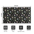 thumbnail image 5 of Black Cartoon Unicorn Lightning Pattern Door Rugs,Washable Non Slip Door Mats Indoor,Decorative Door Mats,Entry Mat Indoor for Entrance,Bedroom,Kitchen,Bathroom,17"x30", 5 of 6