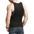 thumbnail image 2 of Lainin Mens Cool Dry Fit Sleeveless Compression Tank Top Sportwear Vest, 2 of 7