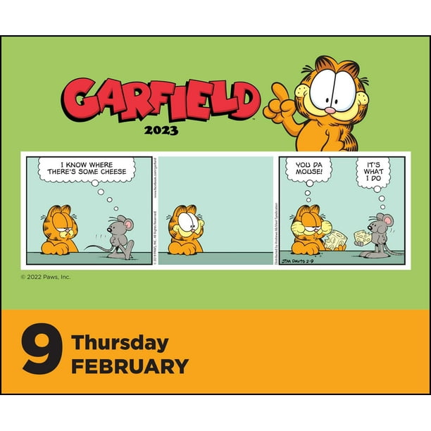 Garfield 2023 Day-To-Day Calendar (Calendar) - Walmart.com