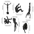 thumbnail image 3 of Figura de alpinista para colgar en pared de escalada, adorno para habitaciones con temática de aventura, 3 of 5