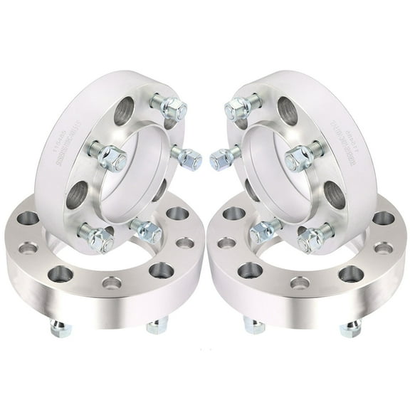 SCITOO 1.5" 5 Lug Hubcentric Silver Wheel Spacers 5x150 to 5x150 14x1.5 110mm for Sequoia for Tundra Land Cruiser(4X) Fits select: 2008-2009 TOYOTA TUNDRA DOUBLE CAB/DOUBLE CAB SR5