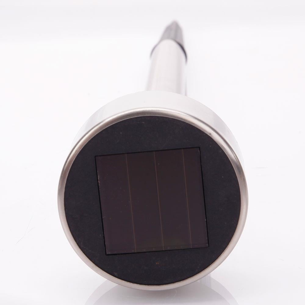 Zimtown Outdoor 10 Piece Colorful Stainless Steel Solar Power LED Pathway Lights