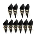 thumbnail image 1 of 10Pcs Favour Boxes DIY Eco-friendly Exquisite Delicate Charming Decorative Lace-Up Wrapping Paper Flower Tube Holders Wedding Supplies QinHai, 1 of 5