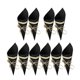 thumbnail image 1 of 10Pcs Favour Boxes DIY Eco-friendly Exquisite Delicate Charming Decorative Lace-Up Wrapping Paper Flower Tube Holders Wedding Supplies QinHai, 1 of 5