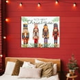 thumbnail image 3 of Stupell Industries - Nuts About Christmas Nutcrackers Canvas Art, 30 x 24, Made In USA, 3 of 6