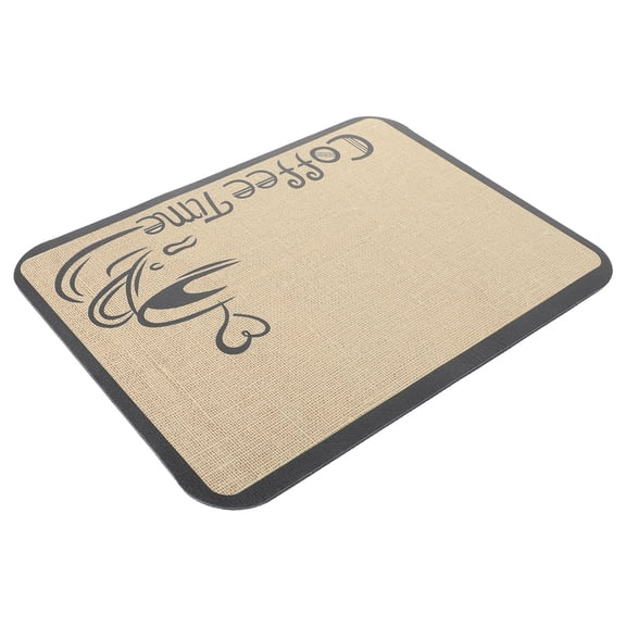 Niceauty Sliding Mat for Coffee Maker Polyester Anti-slip Multi 1Set