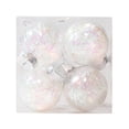 thumbnail image 2 of YIDEDE 4pcs A Box Of Christmas Balls Transparent Pet Silk Grass Decoration Christmas Tree Ornaments Pendant Props, 2 of 11
