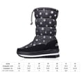 thumbnail image 3 of Botas Gruesas A Media Pantorrilla para Mujer Botines Nieve Lluvia Invierno Forro Cálido Antideslizantes Senderismo Y Escalada, 3 of 9