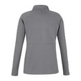 thumbnail image 5 of Devon & Jones DG481WZ Women's New Classics Charleston Quarter-Zip Pullover-GRAPHITE MELANGE-2XL, 5 of 6