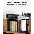 thumbnail image 6 of Moukey Stereo Receiver 300W 2 Channel Bluetooth Home Theater Amplifier with FM Radio, MP3/USB/SD Readers, 2 Mic Input, 6 of 6