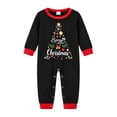 thumbnail image 3 of Matching Christmas Pajamas for Family Holiday Party Pjs Loungewear Novelty Cute Plaid Xmas Tree Family Photo Outfits, 3 of 6
