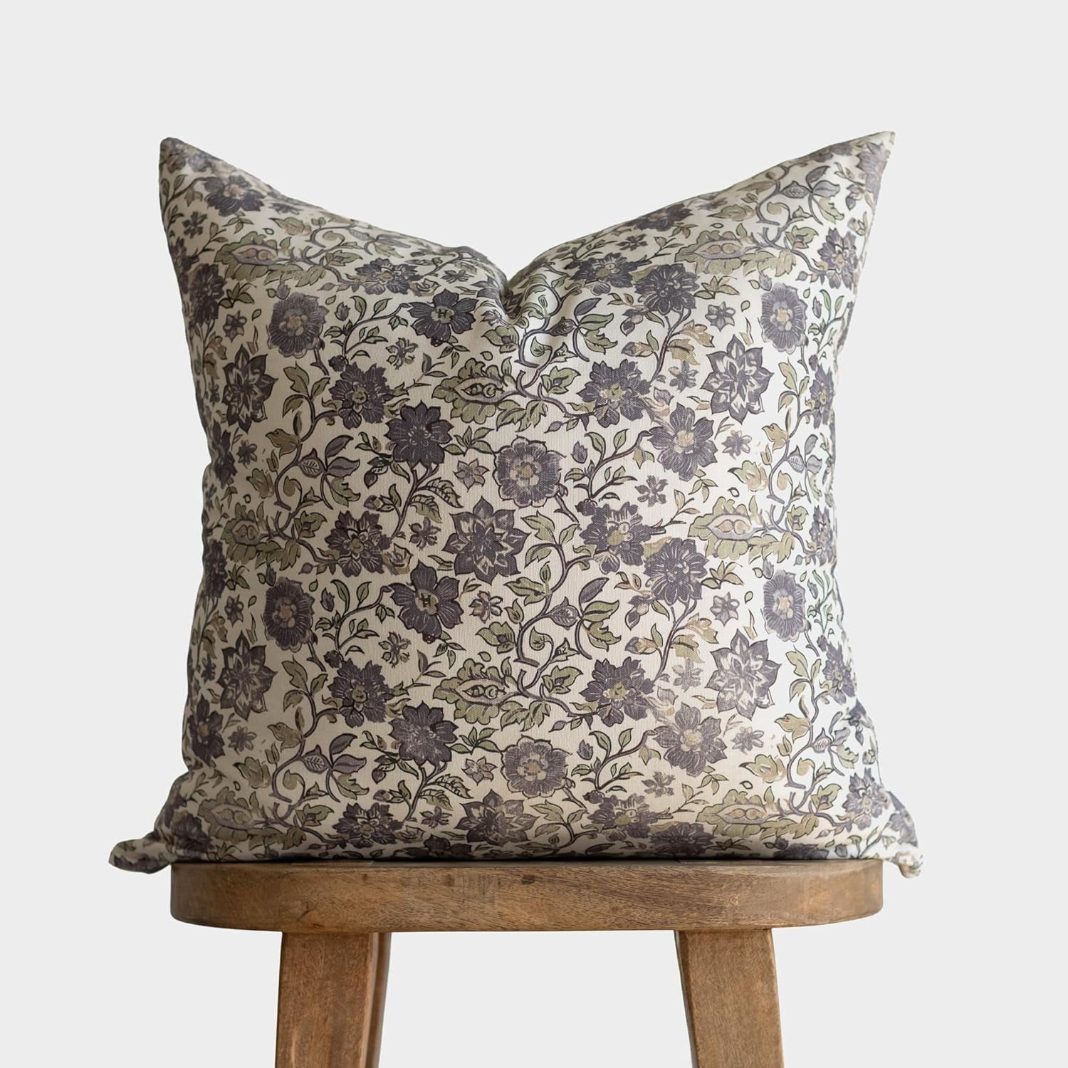4 Pack Decorative Throw Pillow Covers - Modern Solid Cotton Cushion Cases for Sofa Bedroom Living Room