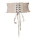 thumbnail image 2 of Cinturón ancho de cintura elástica Sunnimix para mujer beige 60-80cm, 2 of 8