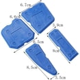 thumbnail image 2 of Juego de 4 herramientas de calafateo de silicona, kit de alisador de juntas para sellador de silicona, acabado de sellado de lechada (azul), 2 of 5