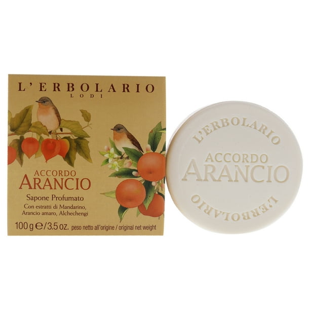 LErbolario Jabón Jabón Perfumado Accordo Arancio 3.5oz LErbolario LErbolario Jabón 3.5oz
