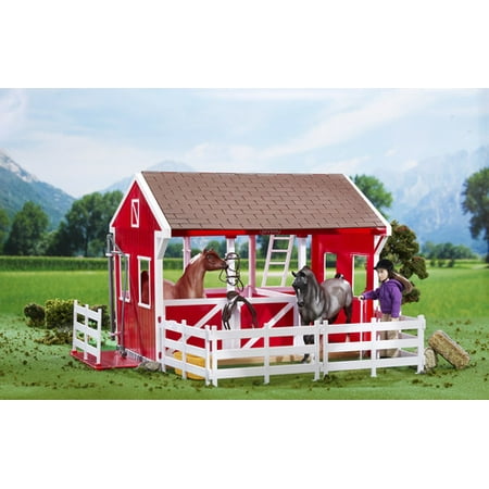 Horse Stable - Classics Spring Creek Horse Stable Set (1:12 Scale)