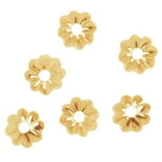 14K Gold Filled Delicate Bead Caps 4.5mm (12)