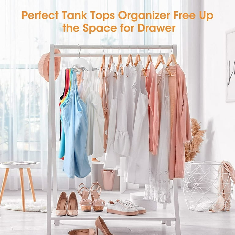 Metal Foldable Space Saving Closet Tank Top Lingerie Bra Organizer Multi  Layer Hanger (T1002E-1) - China Hangers for Cloths and Hotel Metal Cloth  Hanger price