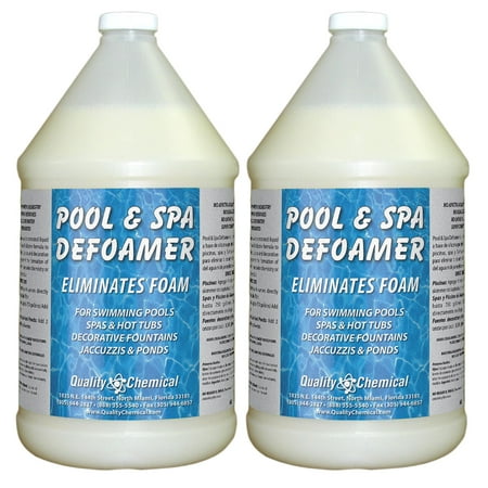 Pool & Spa Defoamer Concentrate - 2 gallon case (Best Pool Supplies Coupon)