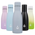 thumbnail image 1 of Botella de agua BJPKPK con aislamiento de acero inoxidable, 350 ml, color gris neblina, 1 of 6