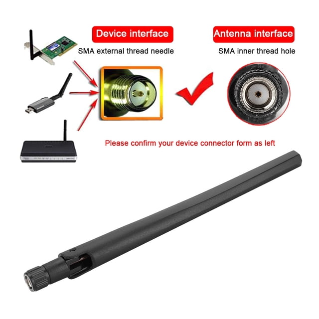 Antenna, Convenient Copper Antenna Core Network Card Antenna, For Home Business Router Adapter Office