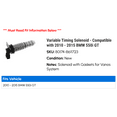 thumbnail image 2 of Variable Timing Solenoid - Compatible with 2010 - 2015 BMW 550i GT 2011 2012 2013 2014, 2 of 2