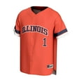 thumbnail image 2 of Unisex GameDay Greats #1 Orange Illinois Fighting Illini Collegiate Baseball Fashion Jersey, 2 of 3