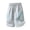 White, variant on Men Shorts Set Men's Outdoor Workout Shorts, Plus Size Elastic Waist Breathable Shorts with Zip Pocket, Lightweight Sports Casual Short Pants Khaki L