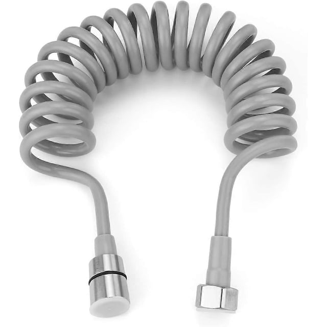 3m Bathroom Spring Hose, Stainless Steel Spiral Hose - Long Hose for Sprayer, Toilet, Bidet, Faucet