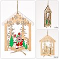 thumbnail image 3 of Matsuzay Árbol de Navidad colgante regalo multiusos hogar artesanía Navidad adornos Festival colgantes accesorios escena diseño Kits de decoración para fiestas Alce, 3 of 6