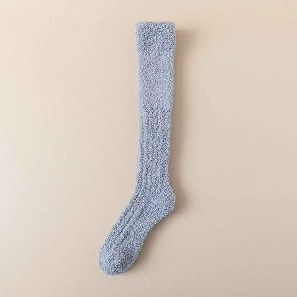 Calcetines para mujer, pantuflas, calcetines de invierno cálidos con forro polar, calcetines acogedores, suaves, gruesos y peludos, calcetines navideños para mujer