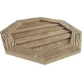 thumbnail image 5 of Ekena Millwork 36"W x 36"H Timberthane Sandblasted Octagonal Faux Wood Non-Functional Gable Vent, Primed Tan, 5 of 5