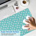thumbnail image 4 of Long Mouse Pads for Desk,Light Blue Cartoon Unicorn Pattern Desk Mats on Top Of Desks, Desk Mouse Pad Extra Large with 3mm Non-Slip Base and Stitched Edge for Gaming,Office,Work,Home 31.5"x15.7", 4 of 6
