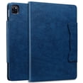 thumbnail image 5 of ELEHOLD for iPad Pro 12.9 2021/2020/2018/2022 ,Premium PU Leather Card Slot Folio Stand Cover, Auto Wake/Sleep,Multiple Viewing Angles Magnetic Smart Shockproof Protective Cover,Darkblue, 5 of 6
