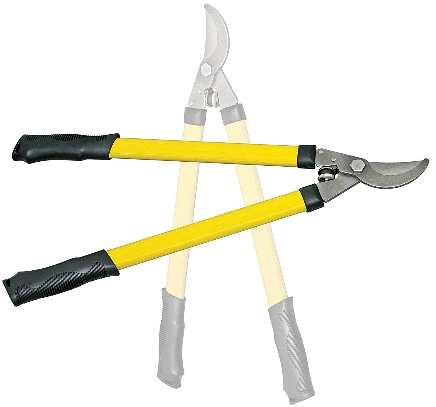 27" Steel Bypass Lopper Tree Pruning Shears Yard Trimming Cutter and