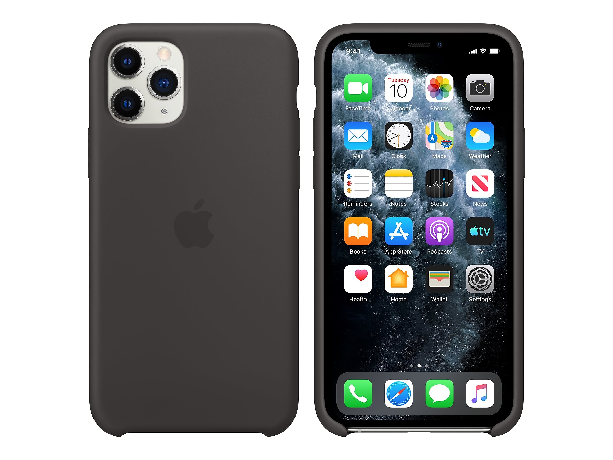 iPhone 11 Pro Silicone Case - Black - image 5 of 6