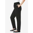 thumbnail image 3 of Woman Within Plus Size 7-Day Straight-Leg Elastic-Waist Denim Jean (Petite & Tall Available), 3 of 5