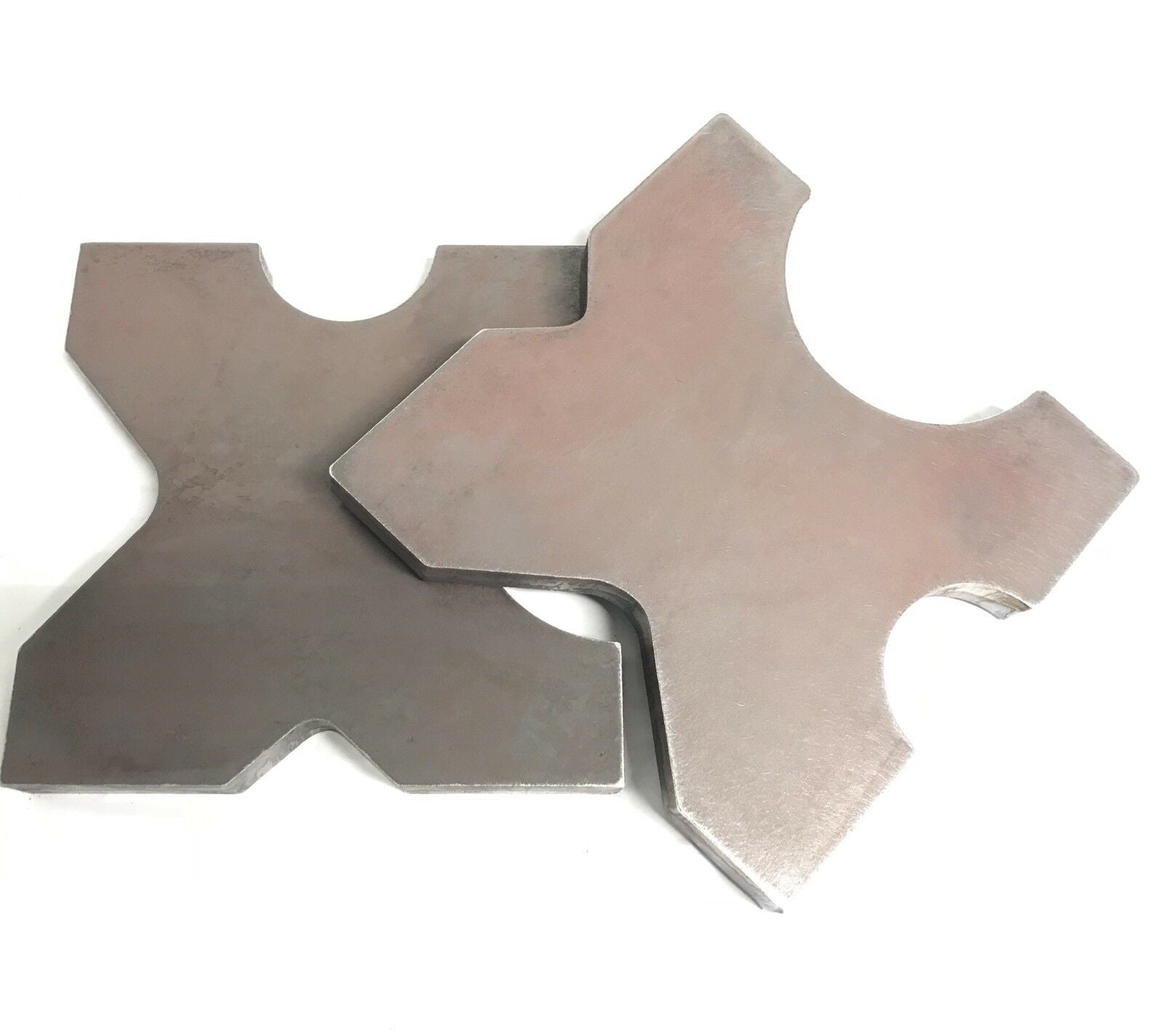 20 TON STEEL SHOP PRESS BED PLATES, HFrame Arbor 4 notch 1"X 5"X 5